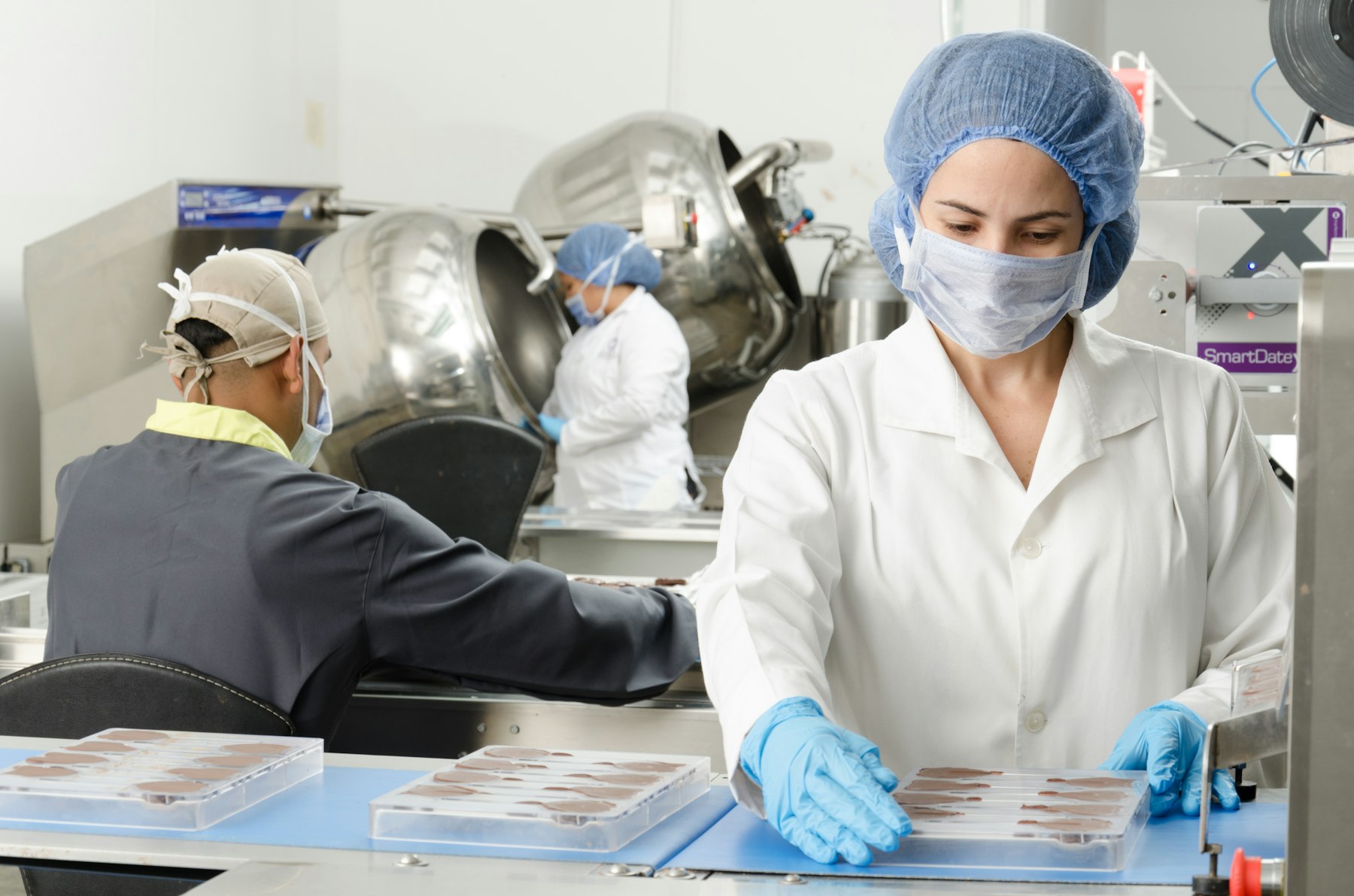 Producción farmacéutica en ambiente controlado
